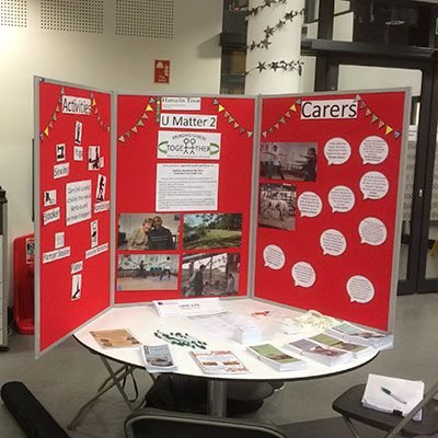 Tabletop School Display Boards