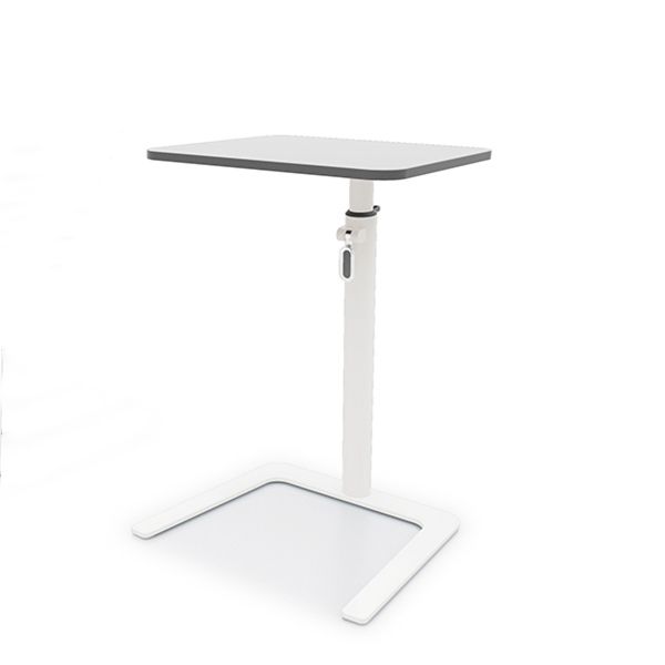 Flamingo height adjustable table in white