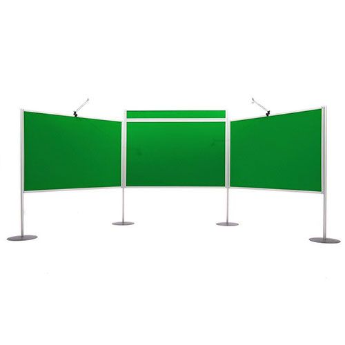 Universal Large green display panels with a header panel and 2 display lights