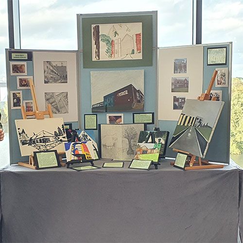 Event+ 3 Panel Pinnable Table Top Display Board