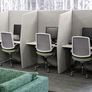 Snug 3 Person Workbooths