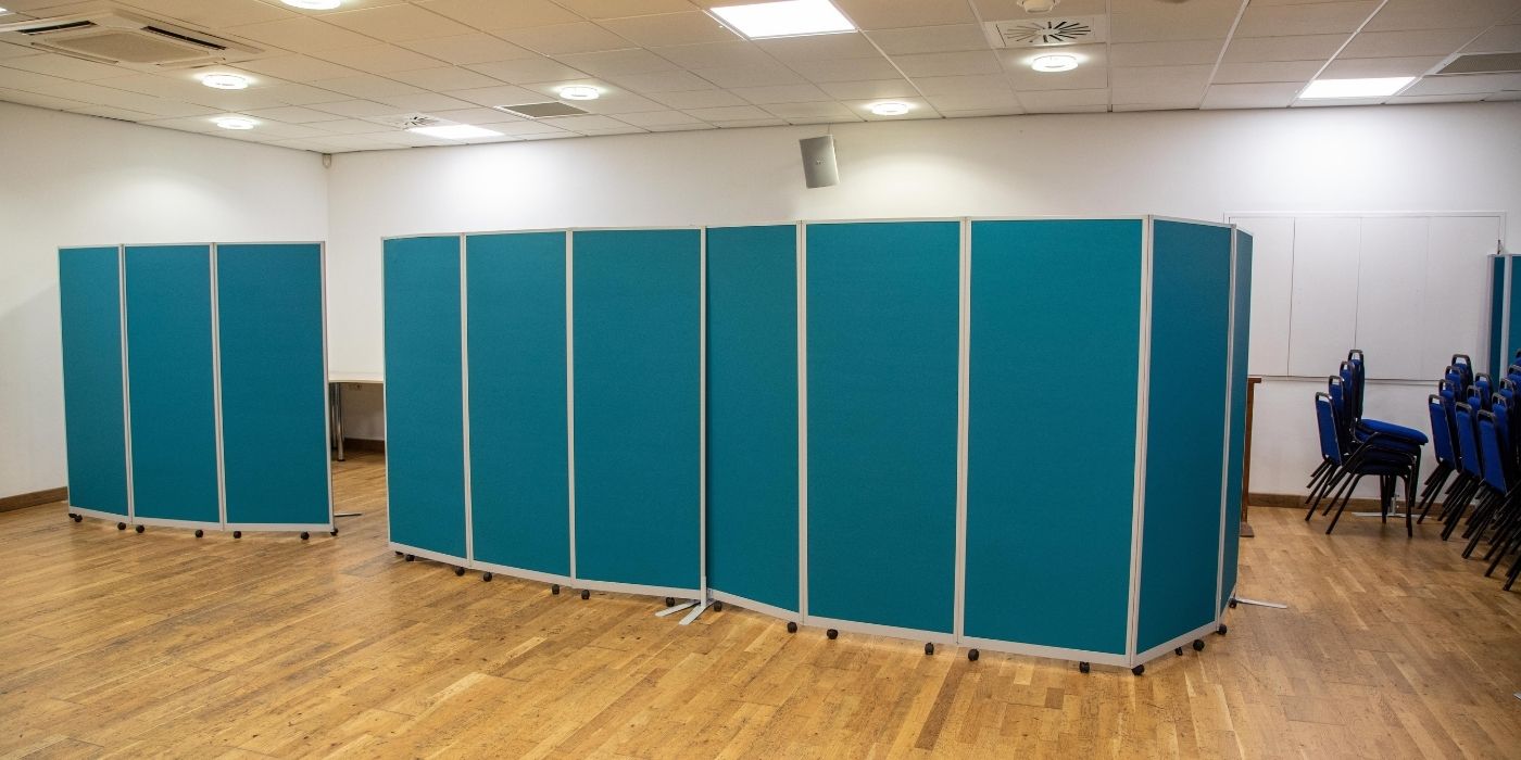 Treated Anti-Bacterial Portable Room Dividers