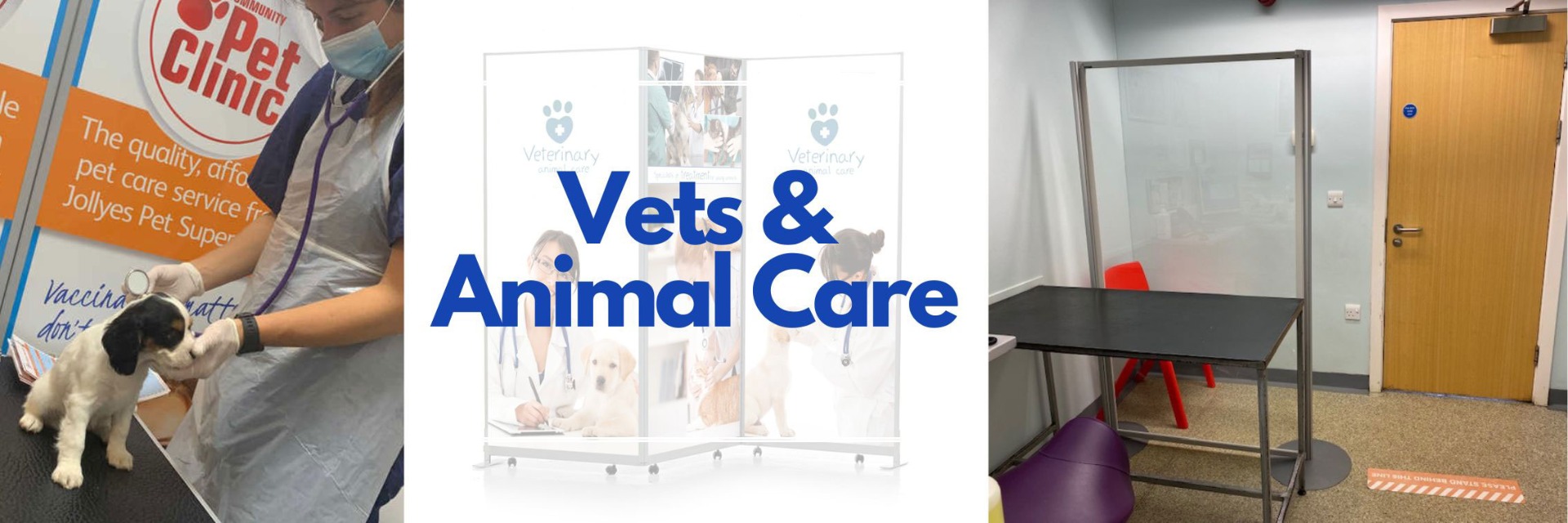 Animal care & Vet Partition Screens