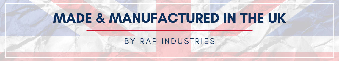 Made in the UK, by Rap Industries