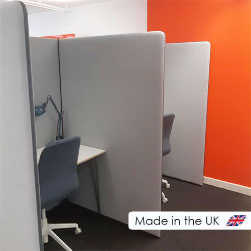 acoustic office screens and room dividers for call centre environments