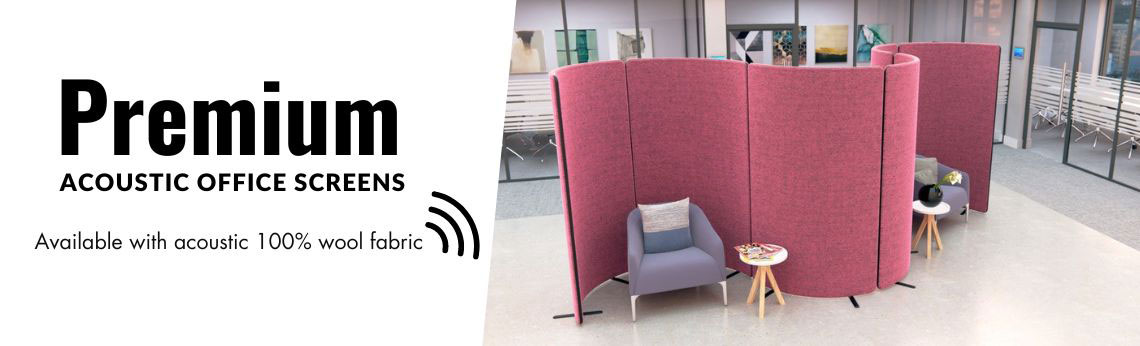 Find the premium acoustic office screens